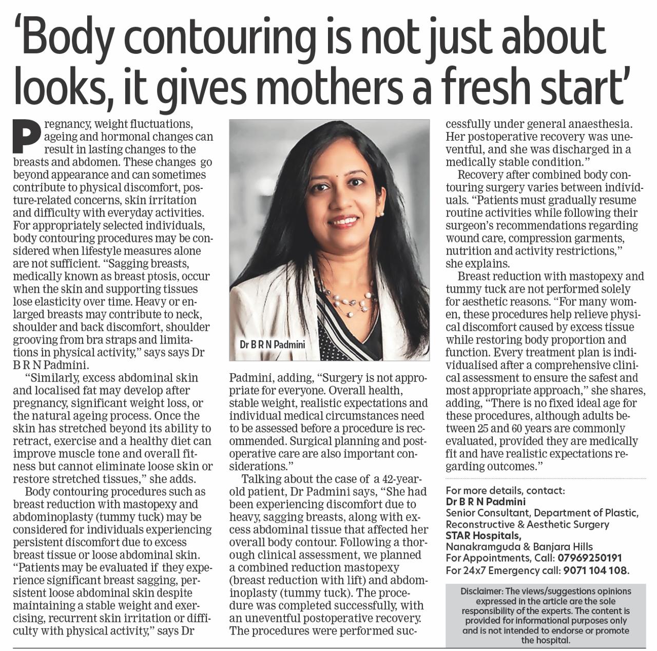 Body Contouring After Pregnancy